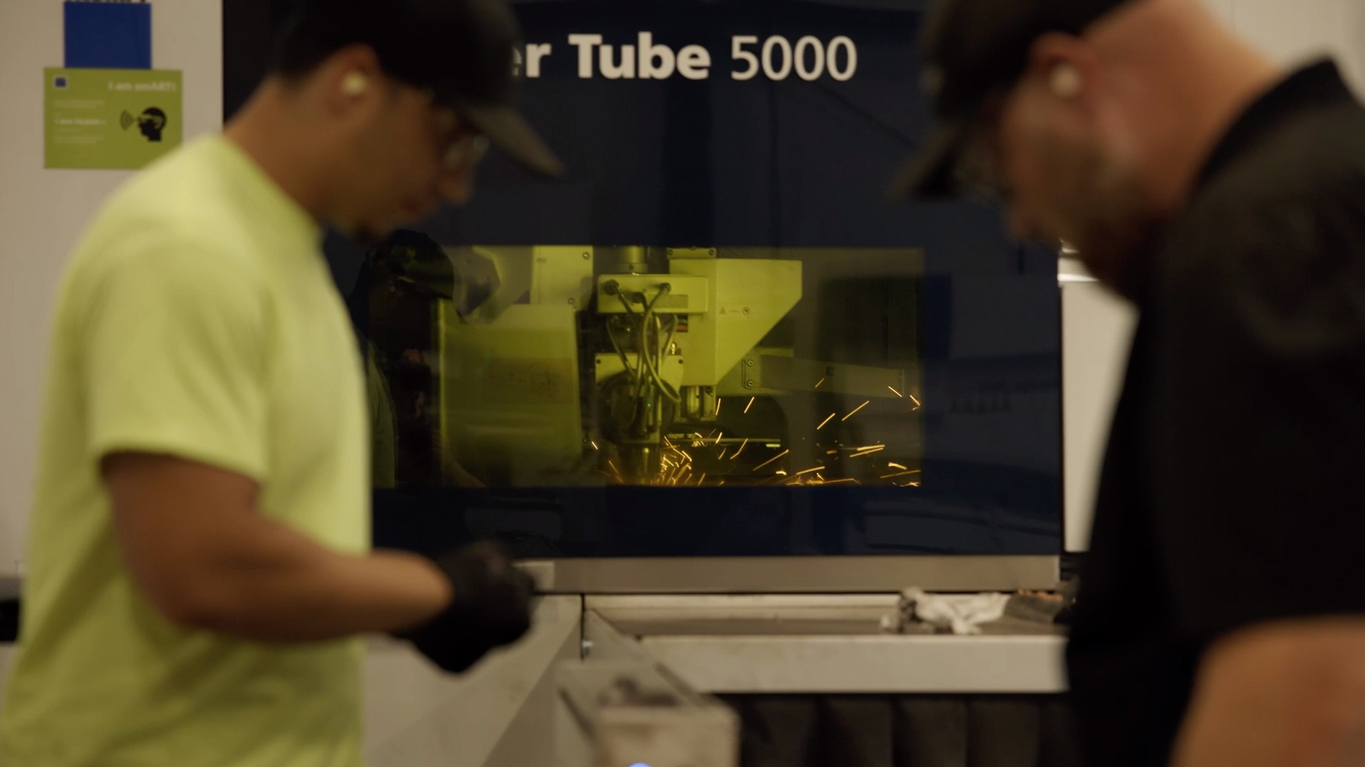 Project Manager overseeing project